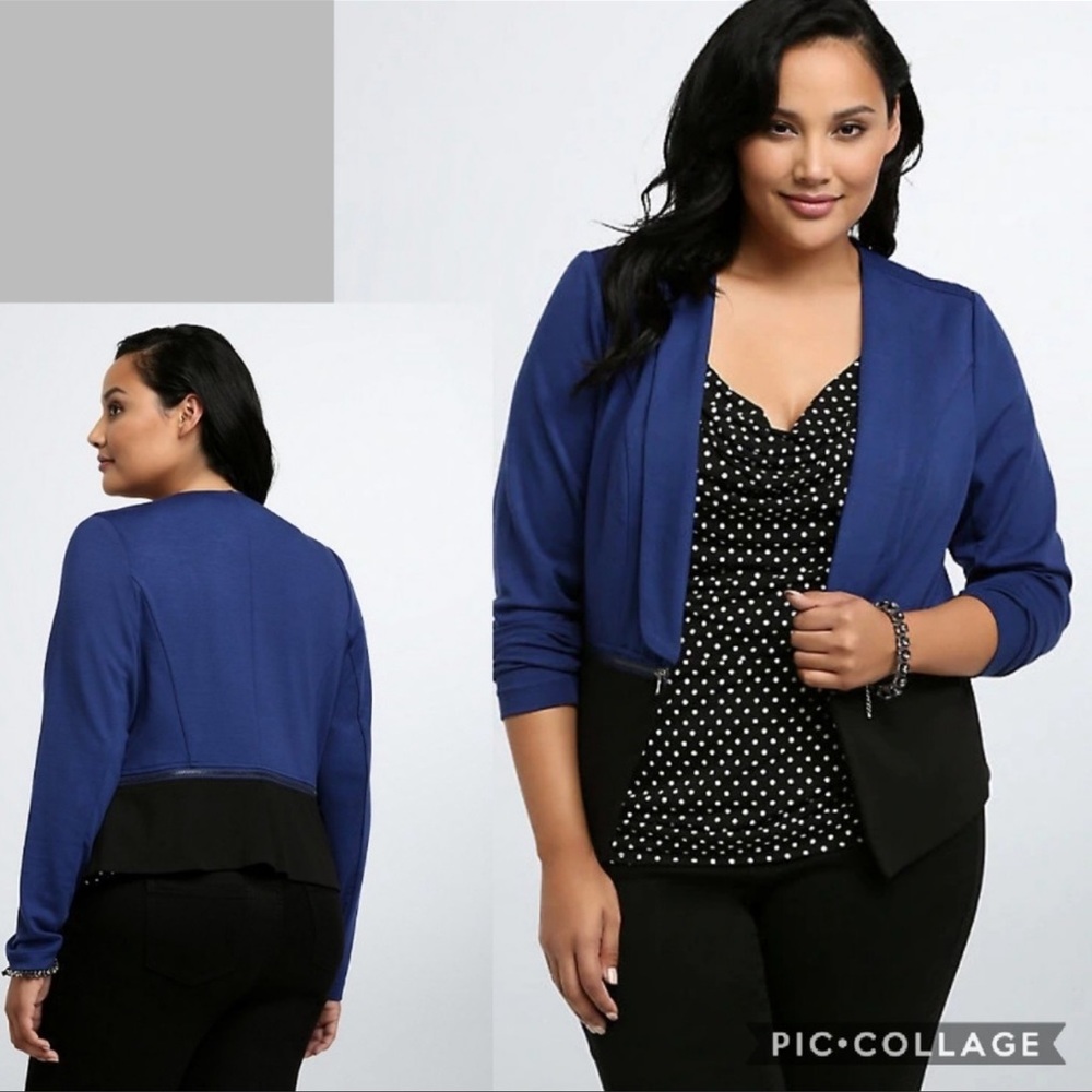 GUC Torrid Zipper Blazer Jacket